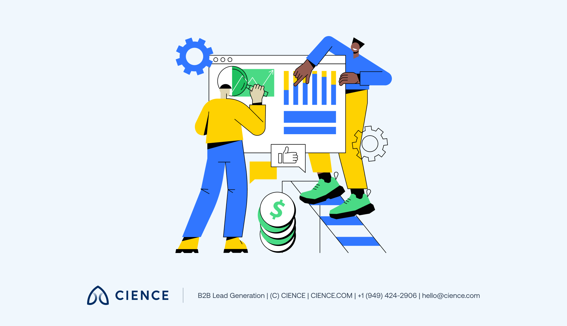 B2B data-driven organization applying data exhaust insights to improve sales pipeline and revenue outcomes